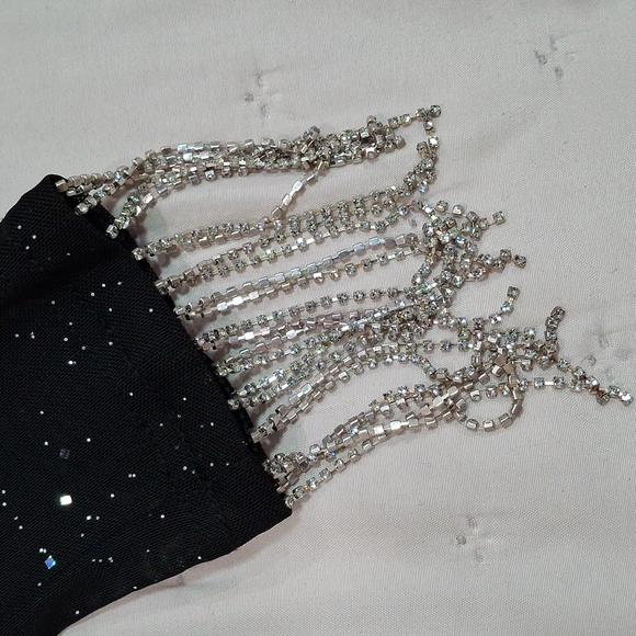 Shein One Shoulder Sparkly Mini Dress - Picture 6 of 9